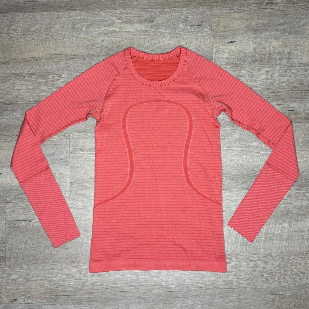 lululemon athletica Pink Long Sleeve Top